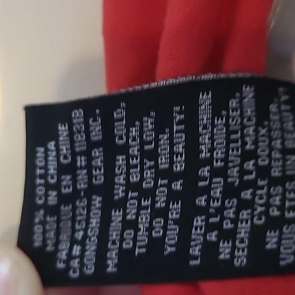 Gongshow Pink Grey Hockey Hoodie Cotton Sweater Bunnyhug M - Picture 4 of 10